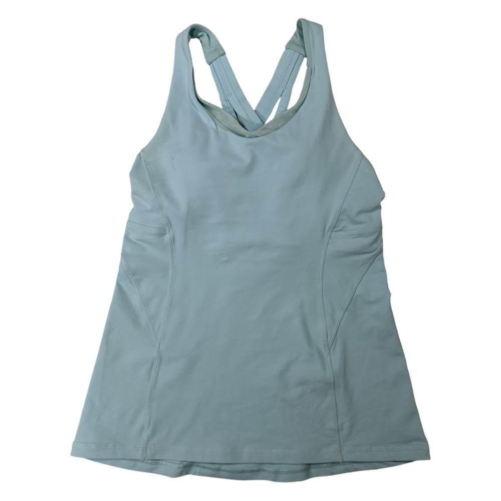 Lululemon | Ice Blue Strappy Tank Top Size 4
